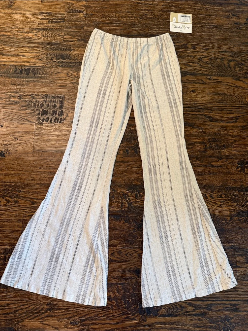 NWT Girls' Striped Flare Pants